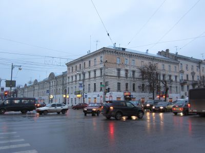 Образец жилой застройки улицы