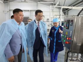 Новый молочный цех открылся в Амгинском районе