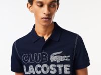Мужское поло Lacoste из органического хлопка