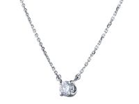 Колье из белого золота с бриллиантом э0901кл05163100