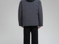 Утепленная куртка с капюшоном