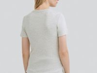 Футболка в рубчик, Серый