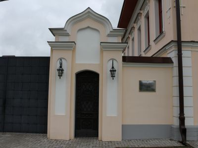 Ограда с западными воротами, вт. пол. XIX в.