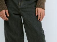 Объёмные джинсы Baggy для девочек, Коричневый