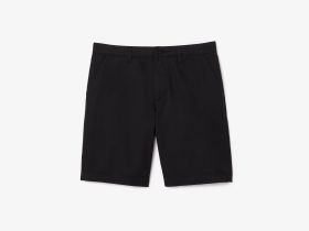 Мужские хлопковые шорты Lacoste прямого кроя