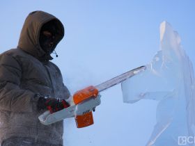 В Якутске стартовал основной этап конкурса ледовых скульптур «Бриллианты Якутии»