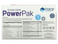 Trace Minerals ®, Electrolyte Stamina PowerPak, ягодная смесь, 30 пакетиков по 7 г (0,25 унции)
