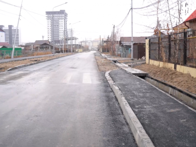 До конца октября завершат капитальный ремонт улицы Рыдзинского в Якутске