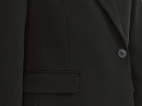 Приталенный жакет, Черный