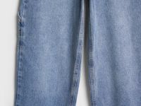 Объёмные джинсы Baggy для девочек, Голубой