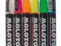 Маркер спиртовой Molotow "GRAF-X" UV 1мм Флуорисцентный Синий 01