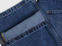 Прямые джинсы Straight, Синий