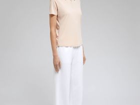 Спортивное поло с коротким рукавом