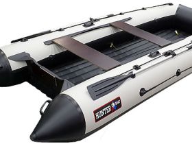 Лодка ПВХ ХАНТЕР Стелс 385 А Лайт