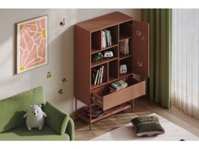 Стеллаж Изи 90x152 Терракотовый