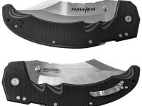 Нож складной Cold Steel Mayhem, сталь AUS-10A, рукоять G10, черный