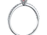 Кольцо из белого золота э4012кц07210111_pink