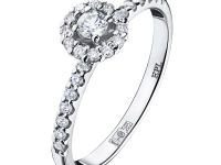 Кольцо из белого золота с бриллиантами э0901кц08189400