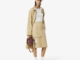 Женская юбка Lacoste из хлопка