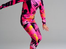 Термокомплект трикотажный для девочек: брюки, толстовка для эпизодического использования