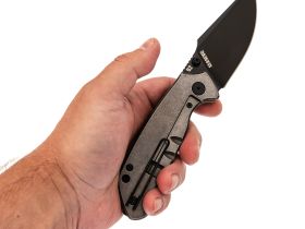 Нож Barmaley Knives Seadevil, сталь D2, рукоять G10/сталь, песочный