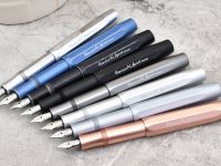 Ручка перьевая Kaweco AL Sport EF 0,5 мм, чернила синие, корпус розовая