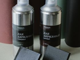 Лак акриловый, быстросохнущий nuance. в аэрозоли, 520 мл.