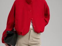 Легкая куртка изо льна и вискозы