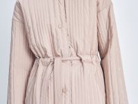 Утепленная куртка с воротником-стойкой