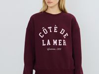 Свитшот с принтом, Фиолетовый