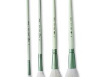 Кисть коза №8 овальная Гамма "Aries" короткая ручка