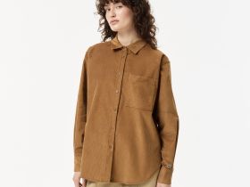 Женская рубашка Lacoste оверсайз
