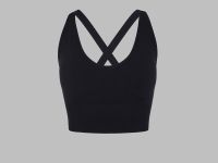 Спортивный топ из трикотажа с антибактериальной пр
