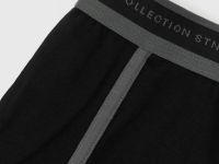 Трусы-транки с низкой посадкой, Черный