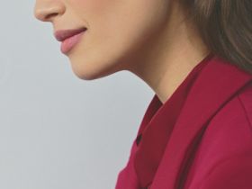 Серьги в форме сердца, Золотой