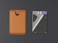 Складной нож Daggerr Cardknife сталь VG-10, рукоять Purple Ti/Carbon Fiber