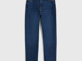 Джинсы Mom с высокой посадкой, Синий