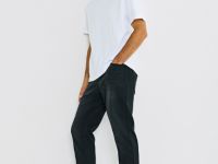 Утеплённые джинсы Slim, Серый