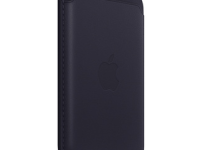 Чехол Apple iPhone Leather Wallet MagSafe (Wallet ink) (MPPW3)