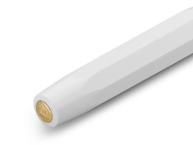 Ручка перьевая Kaweco CLASSIC Sport F 0,7 мм, чернила синие, корпус белый