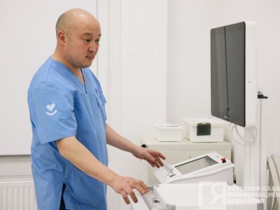 С вводом новой поликлиники в Таттинском районе усилена диагностическая служба