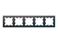 Рамка 5-постовая AtlasDesign Classic, карбон