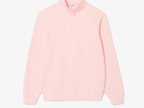 Свитшот Lacoste унисекс с застежкой-молнией с высоким воротом