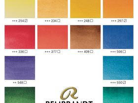 Набор акварели Talens "Rembrandt" Пейзаж 12 цв в металлической коробке