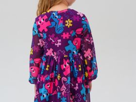 Платье трикотажное для девочек