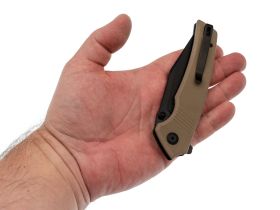 Складной нож Civivi Tranquil, сталь 14C28N, рукоять G10, песочный