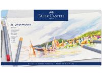 Набор карандашей акварельных Faber-castell "Goldfaber Aqua" 36 цв, в металлической коробке