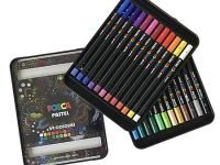 Набор восковой пастели UNI "POSCA" 24 цв