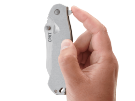 Складной нож CRKT RASP, сталь Aus-8, рукоять нержавеющая сталь 420J2