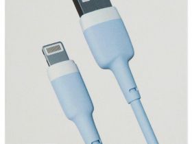 Кабель Red Line Touch USB/Apple Lighting 1 м Голубой